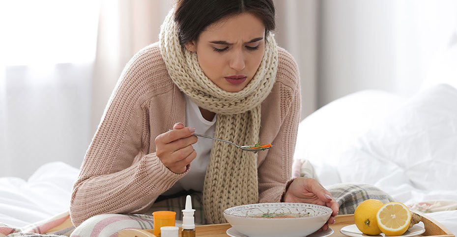 در هنگام سرماخوردگی چه بخوریم؟