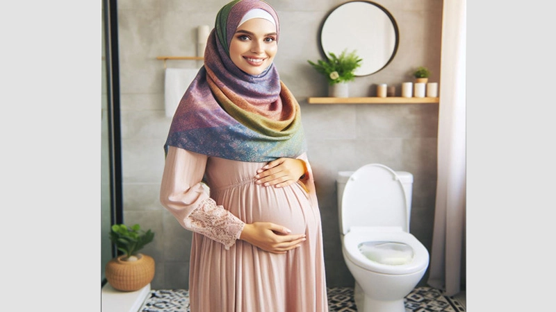 دلایل استفاده از توالت فرنگی برای زنان باردار
